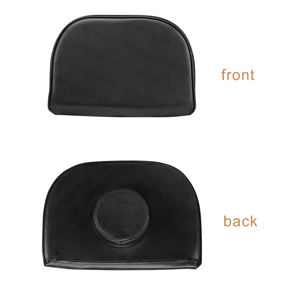 015A Beauty Salon Bed with Stool Black【Same code 10456084】