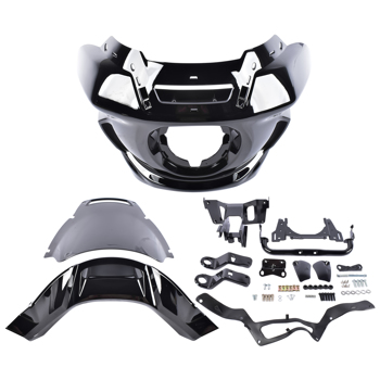 Front Fairing Windshield & Bracket Kit for Harley Softail Low Rider S 2018-2024