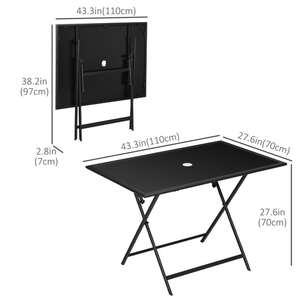 Portable Folding Camping Table with Sink /  Dining Table