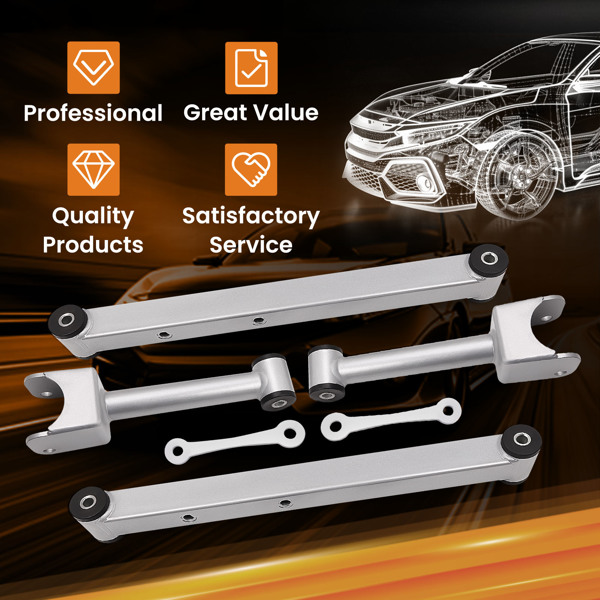 后上下控制臂适用于 GM B-Body 1978-1996 Chevrolet  Caprice Impala SS-4
