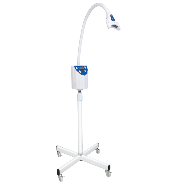 4 Colors Dental Mobile Cold Bleaching Teeth Whitening Light Lamp Teeth Bleach System With Remote Control 4 Modes Adjustable Light Intensities