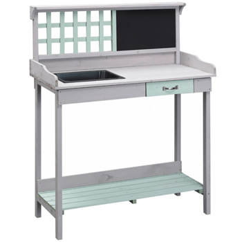  Garden Work Bench、Open Shelf Storage