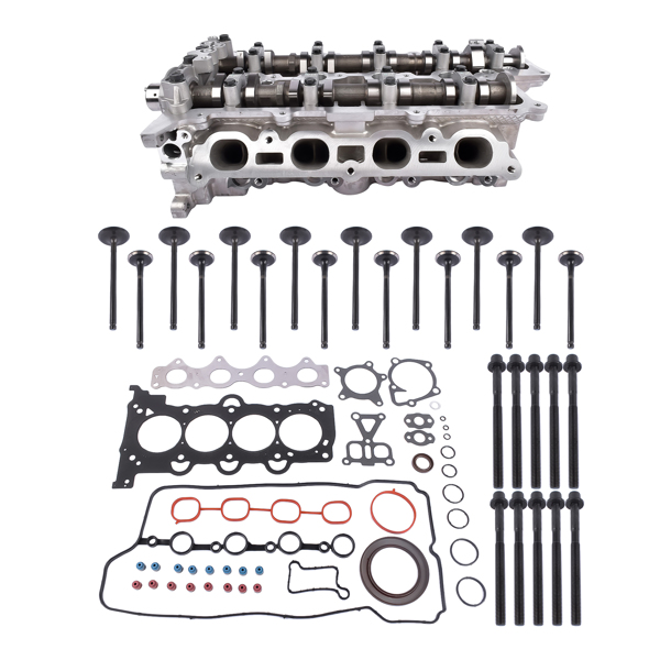 缸盖总成及垫片套装 Engine Cylinder Head and Gasket Set Fit for Hyundai Sonata Accent Veloster Kia Rio Optima Soul -1