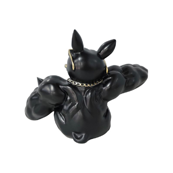 法斗牛犬狗收纳摆件家居装饰玄关鞋柜钥匙遥控器收纳盒工艺品礼品 肌肉狗-1