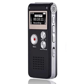 32GB Lecture Digital Voice Recorder Dictaphone Audio MP3 Sound Mini Recorder Mic 