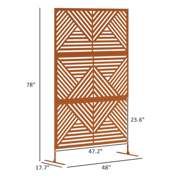 Garden Decorative Fence Panel ( Amazon Shipping)（Prohibited by WalMart）