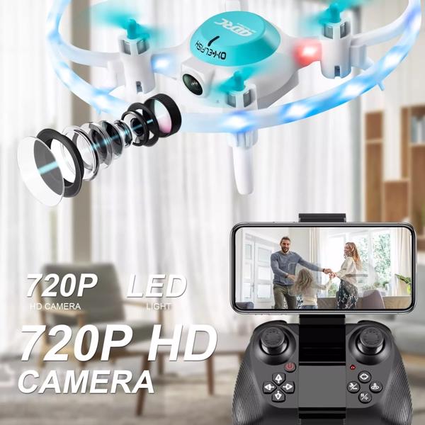 4DRC V5 Kids and Beginners Mini RC Drone V5 RC Quadcopter with 1080P HD Wide Angle Camera,Drones suitable for children and beginners,Logistics is randomly sent by UPS/USPS