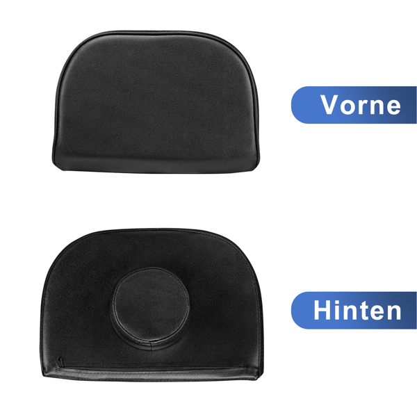 015A Beauty Salon Bed with Stool Black【Same code 10456084】