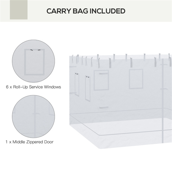 Pop up Canopy Walls, Universal Replacement Netting