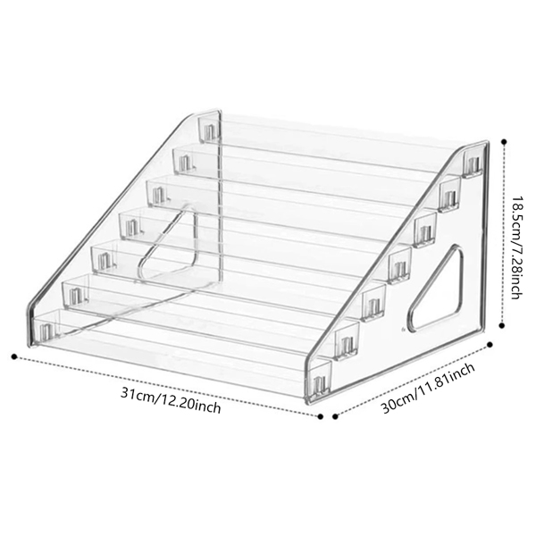 Acrylic Card Display Stand Rack Shelf Organizer For PSA Trading Baseball Card