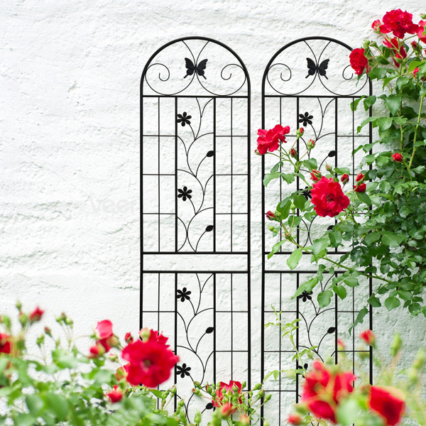 2 Pack Metal Garden Trellis 86.7
