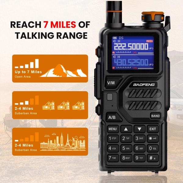 宝峰 baofeng K5plus 10w 双频对讲机 2个装-9
