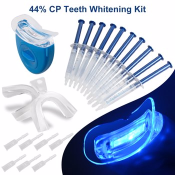 Teeth Whitening Kit With LED Light ,Professional Tooth Whitener, 10x3ml Teeth Whitening Gel,