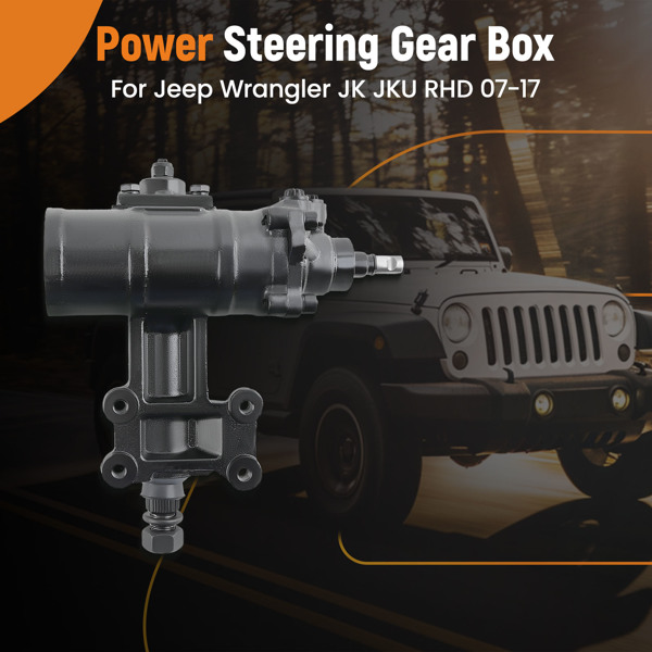 Right Hand Drive Power Steering Gear Box For Jeep Wrangler 2007-2017 52126349AC