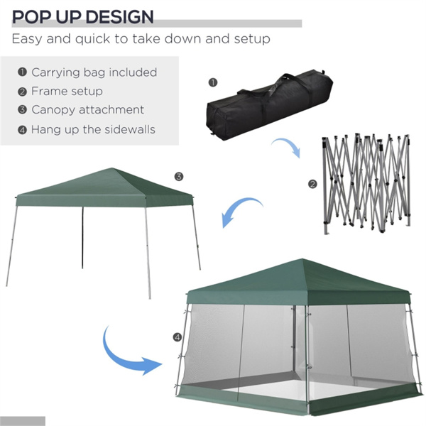 Slant Leg Pop Up Canopy、Beach Canopy