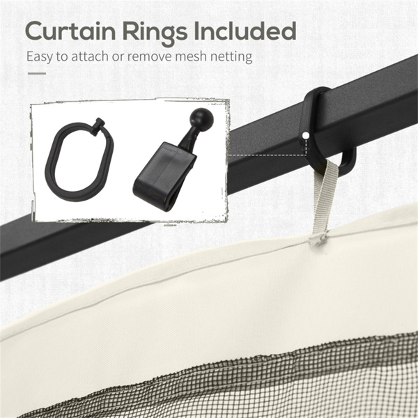 Replacement Mesh Sidewall Netting