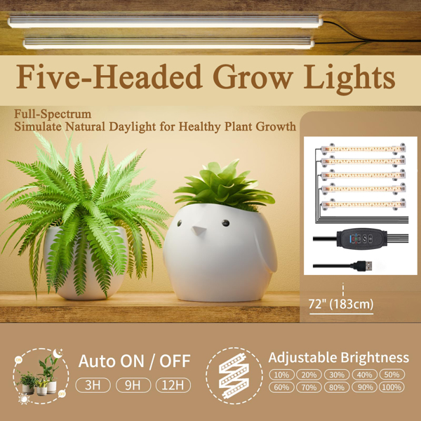 Plant Stand indoor 9-Tiered , 63.6