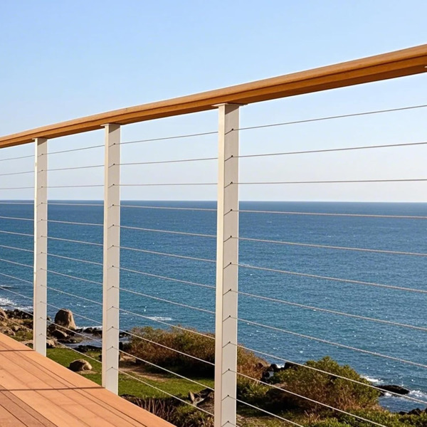 1/8英寸7x7钢丝绳，100英尺长，用于栏杆和支撑的高强度电缆，适用于各种应用的耐用结构（周末不发货，禁售亚马逊）-7