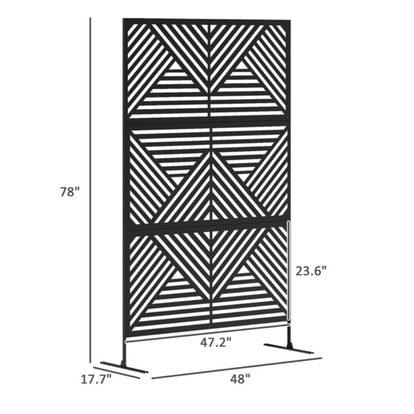 Garden Decorative Fence Panel ( Amazon Shipping)（Prohibited by WalMart）