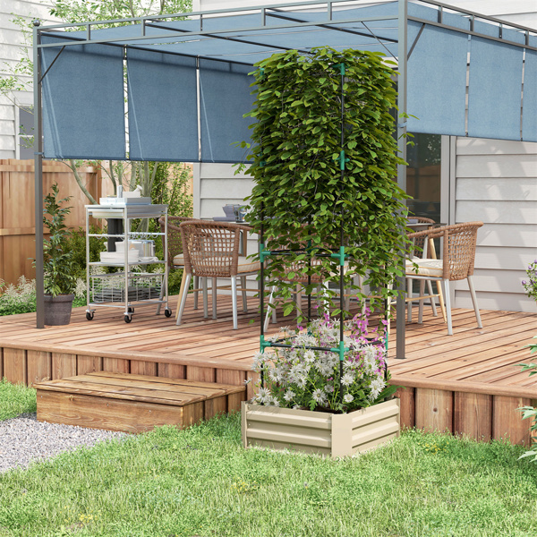 金属花园拱门 /植物支架 （ Amazon Shipping）（WalMart禁售）（周末不发货）-7