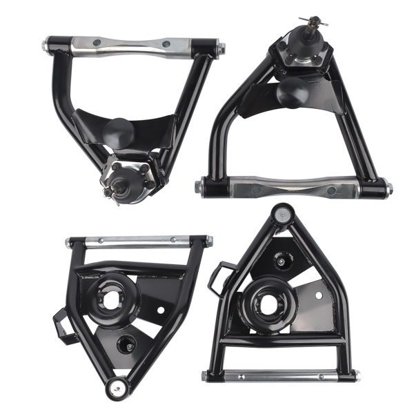 Set of 4 Front Tubular Upper & Lower Control Arms For Chevy C10 Suburban 1973-87