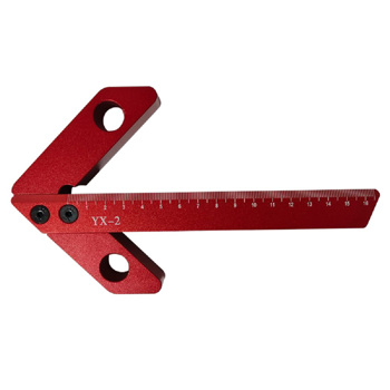 45/90 Degree Right Angle Line Gauge Carpenter Ruler,Woodwork Measuring Tool
