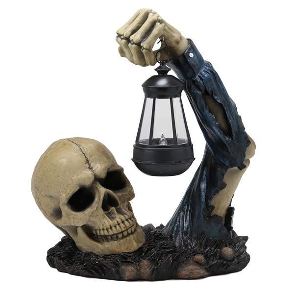 Halloween Ornaments Indoor Desktop Home Halloween Thanksgiving Carved  Statues for Rustic Tabletop Home