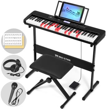 Mustar 61 Key Electronic keyboard