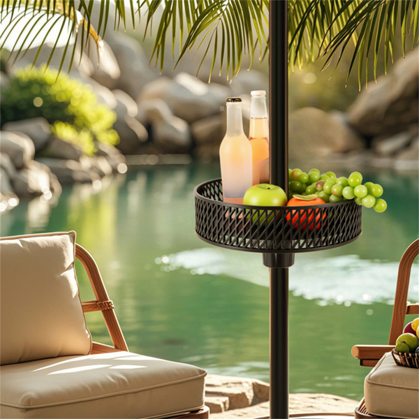 露台伞桌托盘可调节 （amazon shipping-发货，WALMART禁止销售）周末不发货-2