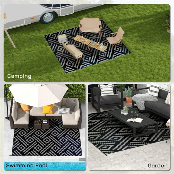 Reversible Outdoor Rug( Amazon Shipping)（Prohibited by WalMart）