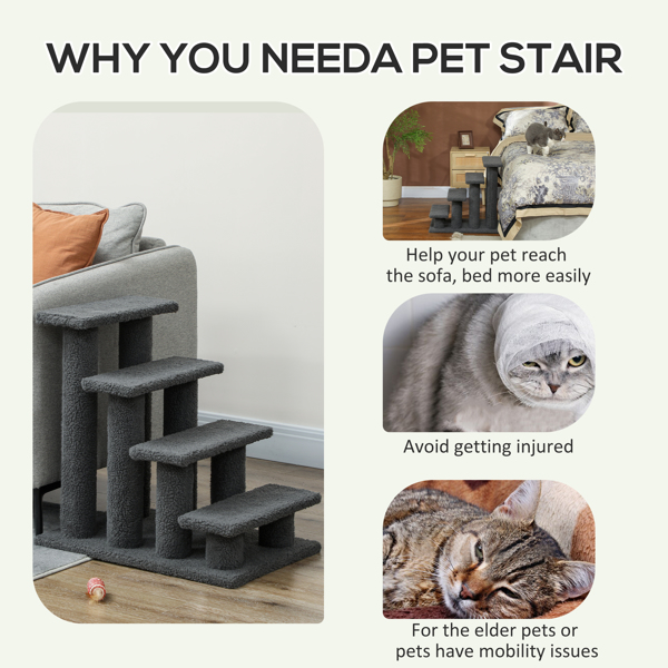 Pet Stairs Dog Cat Step Scratch Post