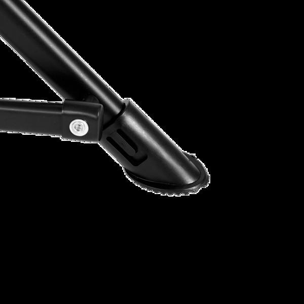 吊床露营椅，折叠便携式摇椅，铝合金可调节靠背摇摆椅，带枕头杯架，带手提包的躺椅，适合户外旅行草坪后院，卡其色-6