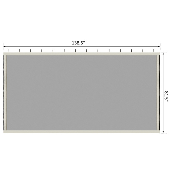 Replacement Mesh Sidewall Netting