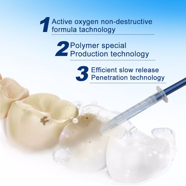 Teeth Whitening Kit With LED Light ,Professional Tooth Whitener, 10x3ml Teeth Whitening Gel,