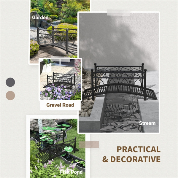 花园桥弧形人行天桥 （周末不发货）（ Amazon Shipping）（WalMart禁售）-6