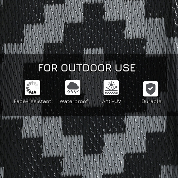 Reversible Outdoor Rug( Amazon Shipping)（Prohibited by WalMart）