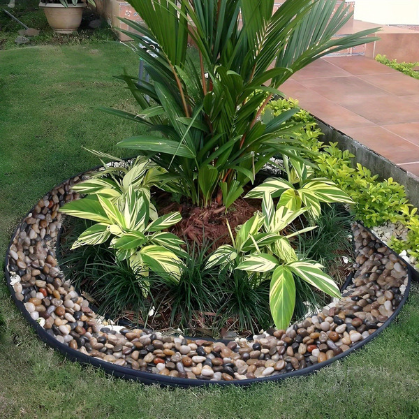 40lbs Large River Rocks for Landscaping, 1.6-2.4