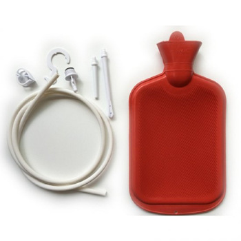 Water Bottle Cleansing Kit Enema Anal kit <b style=\\'color:red\\'>Bag</b> Rubber Personal Health Cleanse 2000ML