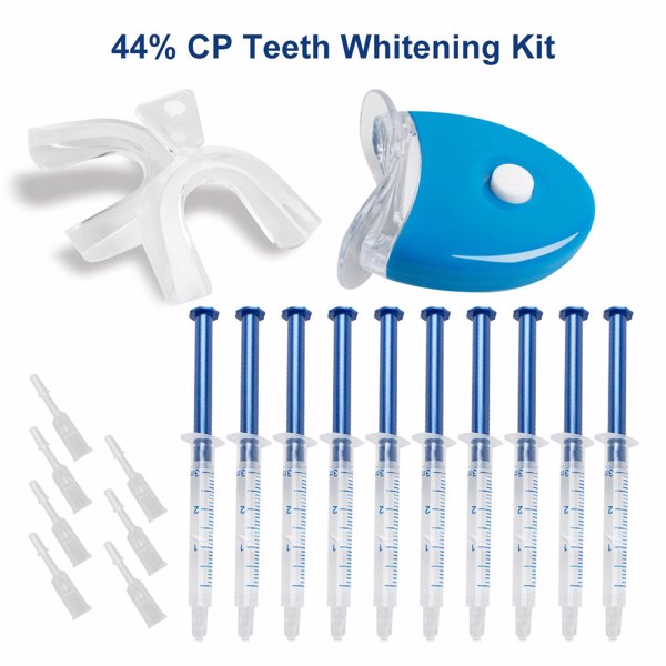 Teeth Whitening Kit With LED Light ,Professional Tooth Whitener, 10x3ml Teeth Whitening Gel,