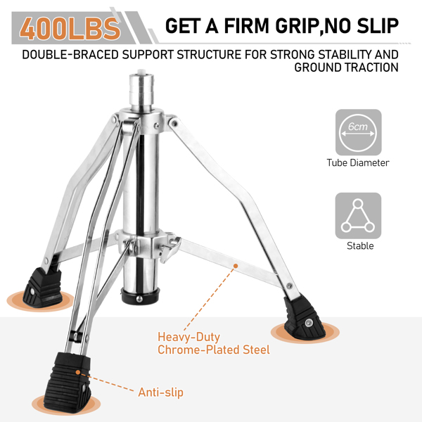 Drum Throne with Backrest, Hydraulic Drum Stool Adjustable Height, Heavy Duty Hydraulic Drum Seat Saddle Design for Drummers Brown