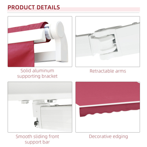 Patio Retractable Awning 