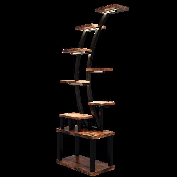 Plant Stand indoor 9-Tiered , 63.6