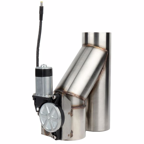 排气管 3" 76mm Electric Exhaust Cutout Valve Controller Remote Kit Fit For Acura CL Audi BMW Stainless Steel Fit Downpipe（禁售亚马逊 & TEMU）(不支持无理由退货)-2