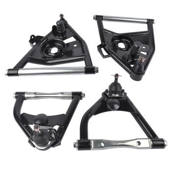 Set of 4 Front Tubular Upper & Lower Control Arms For Chevy C10 Suburban 1973-87