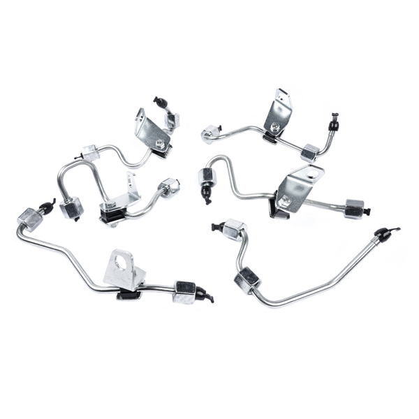 油管 Fuel Injector Lines Set for 2003-2009 Dodge Ram Cummins 5.9L Diesel 5086871AA 5086872AB 5086873AB-3