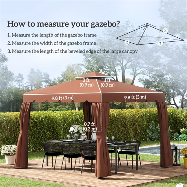 Replace the canopy cover of the sunshade and pavilion
