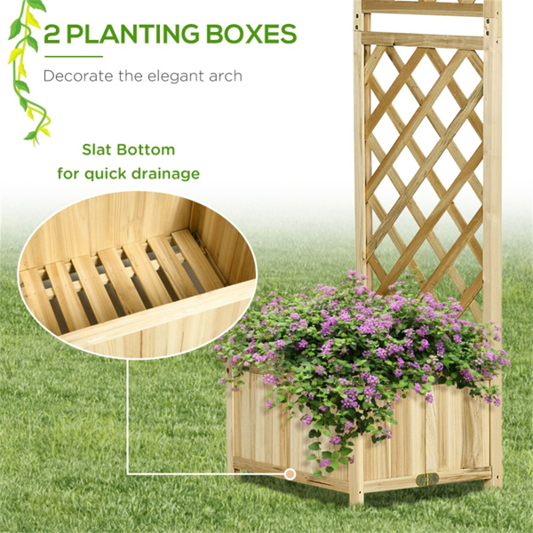 花园拱门 /植物支架 （ Amazon Shipping）（WalMart禁售）（周末不发货）-5