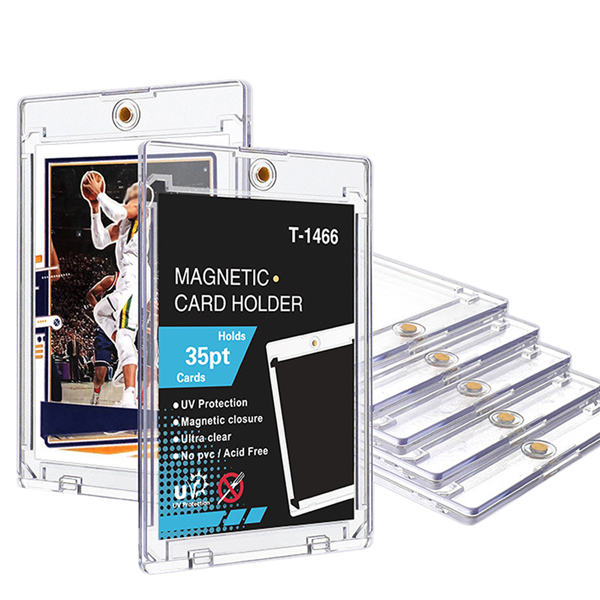 35PT卡砖磁吸有凹槽球星卡保护套 薄款 5pcs-12