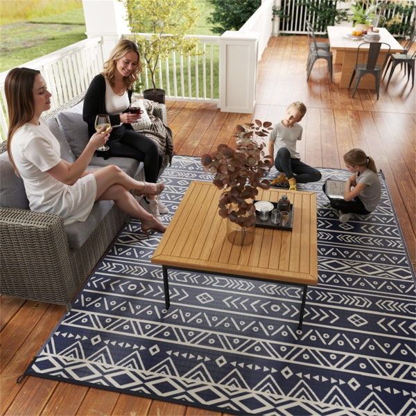 Reversible Outdoor Rug( Amazon Shipping)（Prohibited by WalMart）