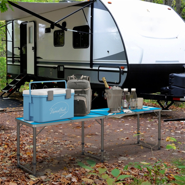  Aluminum Small Folding Table /  Dining Table